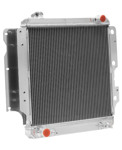Aluminum 2 Row Radiator For 1987-2006 Jeep Wrangler YJ/TJ 2.4L 2.5L 4.0L 4.2L - size: 2-Row Aluminum