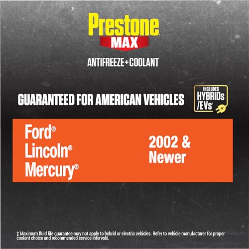Prestone MAX Orange 50/50 Antifreeze Automotive Coolant, Pack of One