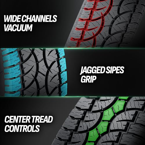 ATTURO Trail Blade A/T All-Terrain Tire, LT235/75R15 104/101S - size: 235/75R15