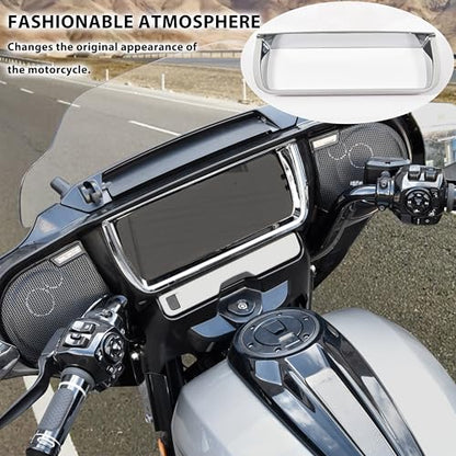 Dashboards Inner Fairing Trim for Street Glide 2024-2026, Chrome