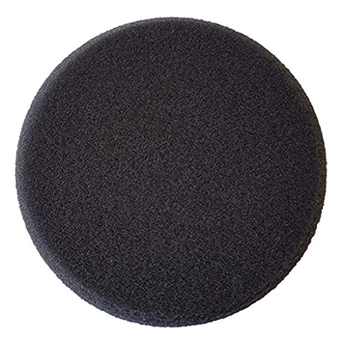 Wizards 12 DA Gray Wax and Finishing Pad - 12mm DA Polisher - 3 1/4" x 1" - color: 12 DA Gray Wax/Finishing Pad