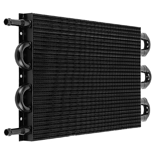 PIT66 6 Row AN6 Aluminum Engine Transmission Racing Oil Cooler