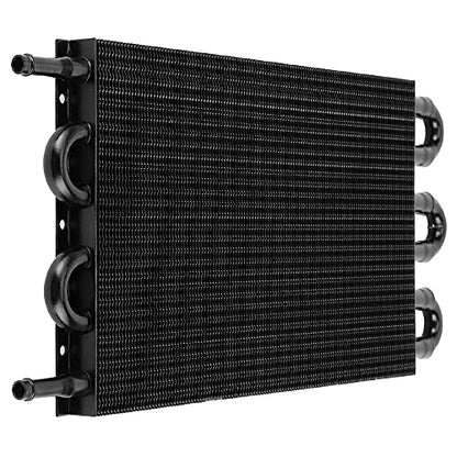 PIT66 6 Row AN6 Aluminum Engine Transmission Racing Oil Cooler