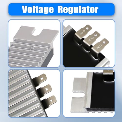 XQSMWF Voltage Regulator Rectifier Powersports 21066-0740 21066-7011 Compatible with Kawasaki FH & FX Series Engines FX751V FX850V 21066-7001 21066-7003 21066-7006