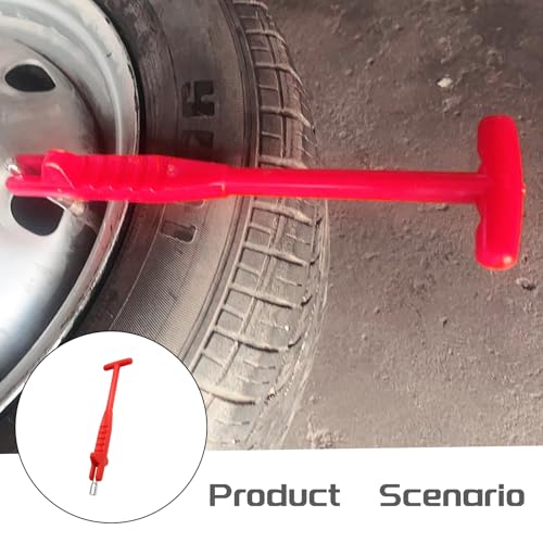 NTNEV Car Tire Valve Stem Puller, Automotive Tyre Valves Core Remover, No Scratch Repair Remover Extender Adapter, Vehicle Repair Accessories Universal for SUVs,Motorcycles,Trucks,Etc