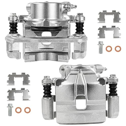 SCITOO 2PCS 19B1487 19B1486 Front Driver & Passenger Side Brake Calipers - size: Front[19B1487 & 19B1486]