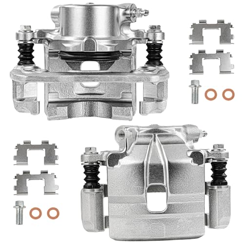 SCITOO 2PCS 19B1487 19B1486 Front Driver & Passenger Side Brake Calipers - size: Front[19B1487 & 19B1486]