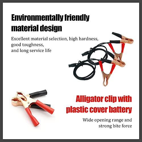 HAOBO Fuel Injector Cleaner Kit, Universal Fuel Injector Flush Cleaner Adapter DIY Cleaning Tool Kit with Test Lead, Car Accessories for 12-24V Auto Car Diesel Gas Fuel Injector