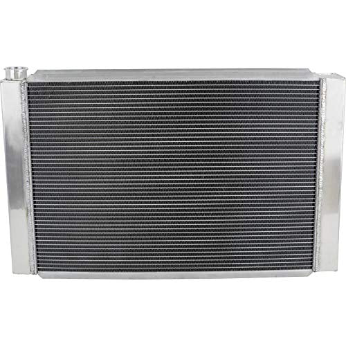 Race Pro SBC Compatible with Chevy 3-Row Aluminum Racing Radiator, 28x19