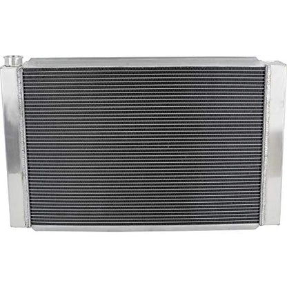 Race Pro SBC Compatible with Chevy 3-Row Aluminum Racing Radiator, 28x19