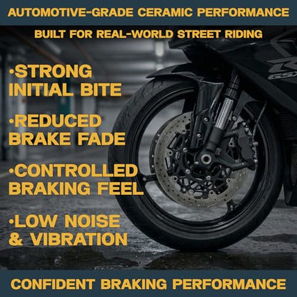 Traild Ceramic Brake Pads for Indian Pursuit 2022-2026 Front & Rear