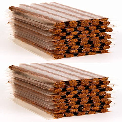 100 Pcs Tire Plugs, Tire Patch Plugs, Plugs to Fix A Flat - size: 100