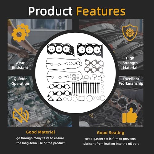 Head Gasket Set with Bolts, 4.0L - style: for 4Runner 4.0L 2003-2011