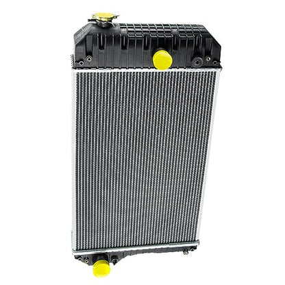 OE # 2485B297 Aluminium Radiator Replacement for Perkins 1104D-E44TA, Aluminium Core Cooling Radiator 690mm x 465mm - size: 2485B297
