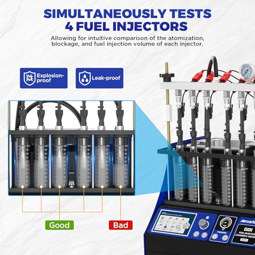 V311 Fuel Injector Cleaner Machine for GDI/EFI/FSI Injector Testing - size: GDI V311