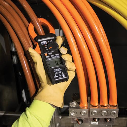 Klein Tools CL900 Digital Clamp Meter, 2000A AC/DC Auto Ranging - size: 1000V