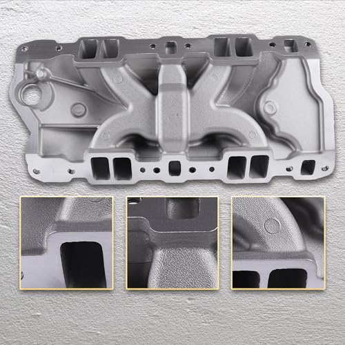 2701 Performance EPS Dual Plane SBC Intake Manifold Black - size: 2701 Black