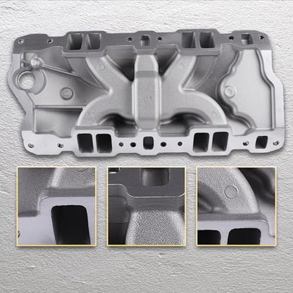 2701 Performance EPS Dual Plane SBC Intake Manifold Black - size: 2701 Black