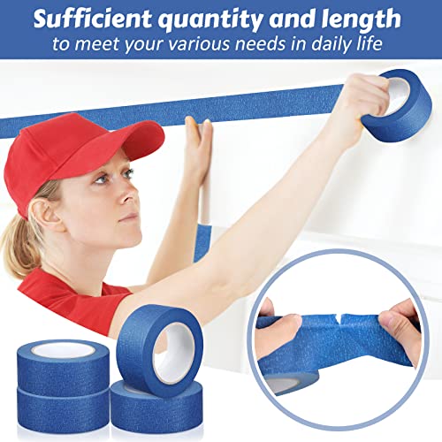 Fainne 12 Rolls Blue Painters Paint Masking Tape, Blue, 1.4 Inch X 55 Yards - size: 1.4 Inch x 55 Yards
