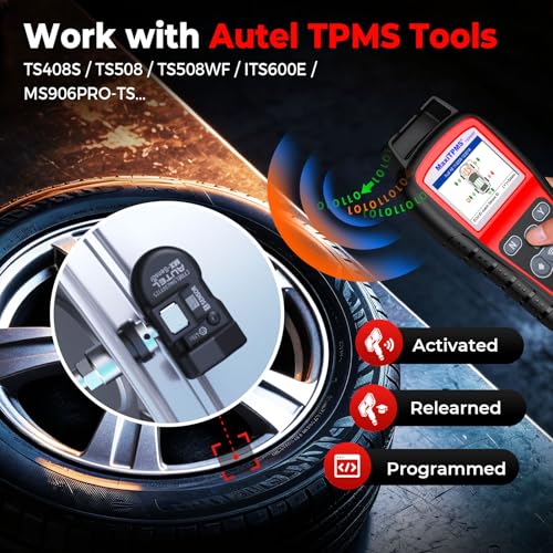 Autel TPMS Sensors, MX-Sensor 315+433MHz, Universal Tire Pressure Sensor