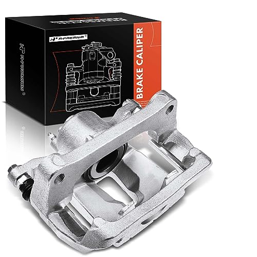 A-Premium Rear Right Passenger Disc Brake Caliper with Bracket - style: Rear Passenger Side