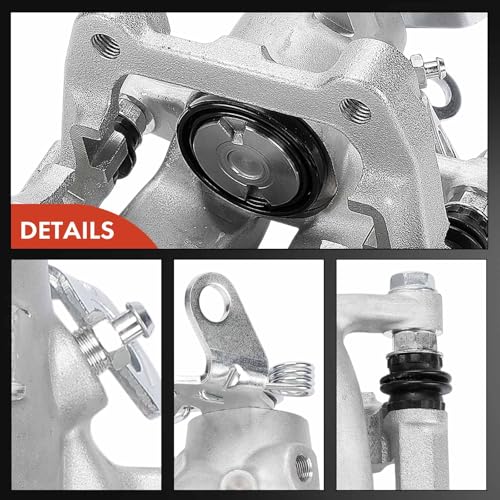 A-Premium Rear Right Passenger Side Disc Brake Caliper with Bracket