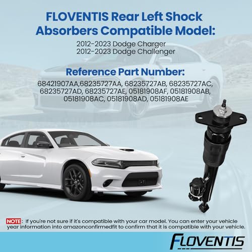 Shock Absorber Assembly for Dodge Challenger Charger Car 2S2400 - size: Rear Left