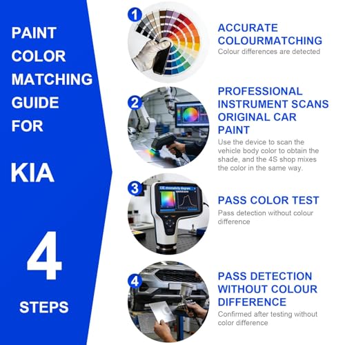 ERG Everlasting Silver Touch Up Paint Compatible with Kia Cars - color: ERG Everlasting Silver