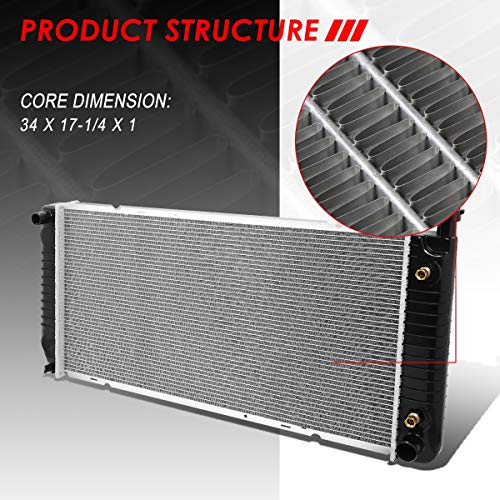 Auto Dynasty 2317 Radiator for 96-02 Chevy GMC C/K 1500 2500 3500 Suburban - color: 96-02 C/K Pickup/Tahoe/Yukon