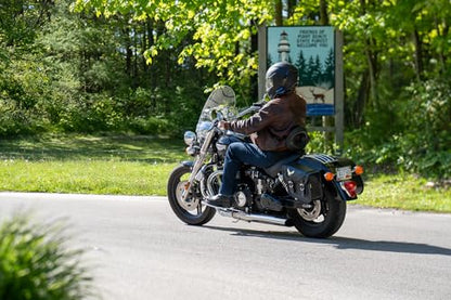 Dowco Willie & Max Compact Slant Saddlebags, 20L total capacity