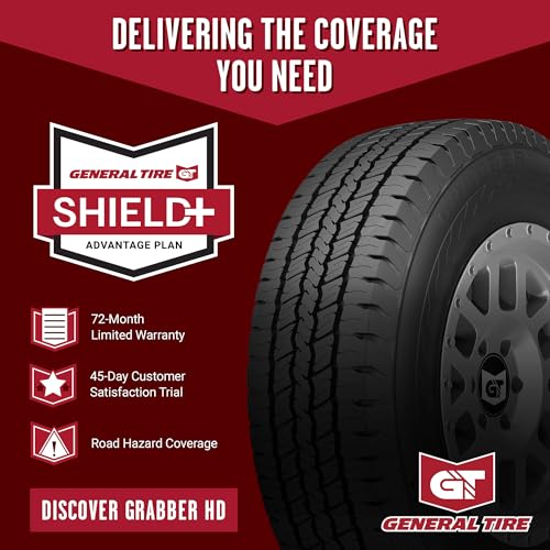 General Tire Grabber HD All-Season Radial Tire - LT265/75R16 123R - size: LT265/75R16