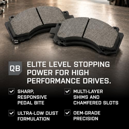 QUALITY-BUILT Black Series Front or Rear Brake Pads for 12-19 Chevy,BP1565C - size: BP1565-C