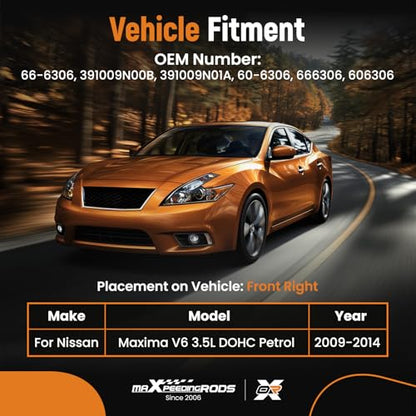 maXpeedingrods Front Left or Right CV Axle Shaft for Nissan Maxima Left - size: 66-6306-R