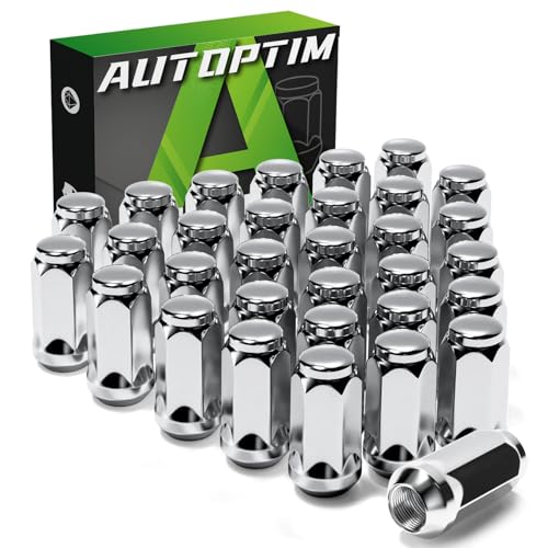 AUTOPTIM 9/16-18 러그 너트 - 크롬 32개, in in / 19mm(3/4인치) 육각, 닷지 램용 - color: 크롬, size: 20팩, style: 32개