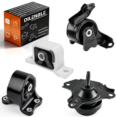 Engine Motor Trans Mount Kit for Honda Element 2003-2006 L4 2.4L - style: Set of 4 for Honda Element 2003-2006 L4 2.4L