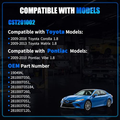 19049N New Starter Motor Fit for Toyota Corolla 2009-2016,281000T050