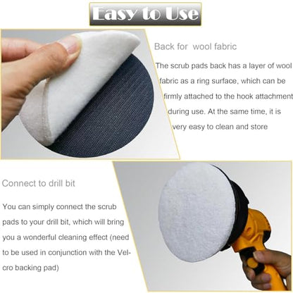 10 Pack 5" 2000 Grit Non-Scratch Polishing Pad Hook & Loop Discs, Non-Abrasive Finishing Pads, Buff & Polish Finished Surfaces, Wood Oil & Wax Application, 5 Inch Orbital Sander Polishing Pad - style: 2000 Grit