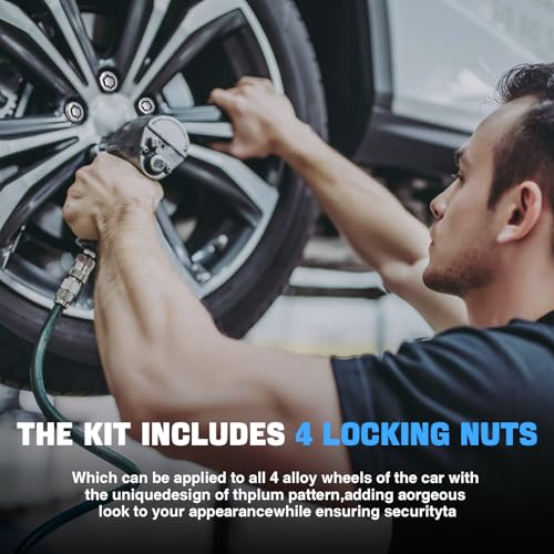 Wheel Lock Lug Nuts Set M12x1.5 Anti Theft Fit Toyota Camry Corolla Tacoma RAV4 Highlander Sienna Prius Venza Avalon C-HR Matrix Celica Mirai Lexus RX350 ES350 IS250 NX200T Replace 00276-00900 - size: 00276-00900 silver