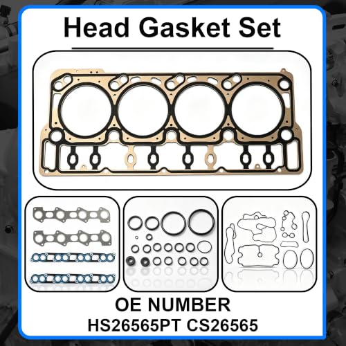 6.4 Head Gasket Set w/Head Bolts Fit For Ford 08-10 HS26565PT - size: 6.4 Head Gasket Set w/Head Bolts