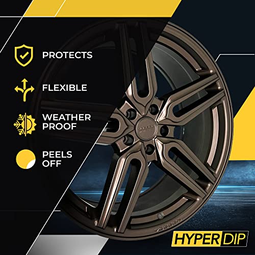 DipYourCar.com HyperDip Paint - Can of Sprayable Automotive Dip Coat - Removable Peelable Paint Protection for Cars - Brass Monkey Satin Coat Spray - color: Brass Monkey, size: 11 Ounce (Pack of 1)