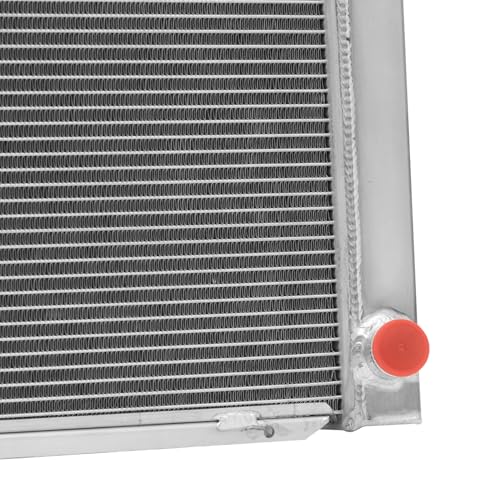 3 Row Universal 22" W X 19" H Radiator Compatible with Chevy SBC 350 Engine Double Pass Core Crossflow Aluminum Cooling Radiators