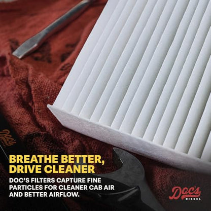 Doc's Diesel Cabin Air Filter, Fits 6.7L Cummins RAM 2500 3500 2010-2026