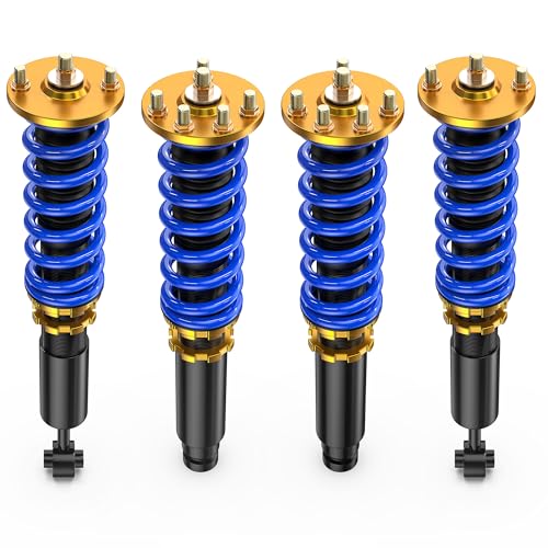 MOSTPLUS Full Coilovers Struts Compatible with 2001-2003 Acura CL/1999-2003 Acura TL/1998-2002 Honda Accord Adjustable Height Shock Absorber Assembly (Set of 4) - size: 1998-2002 Honda Accord