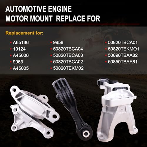 Engine Motor Mount for Civic 2018-2021 2.0L L4 Hatchback - size: 2018-2021 Civic 2.0L