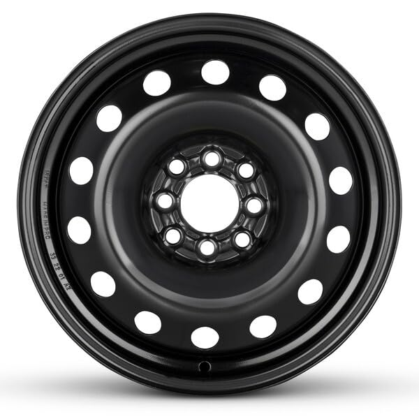 New OEM Replacement Wheel for 2000-2011 Ford Focus Compact Spare 15x4 inch Steel Rim Painted Black Fit T125/80R15 - size: 15x4 inch Wheel