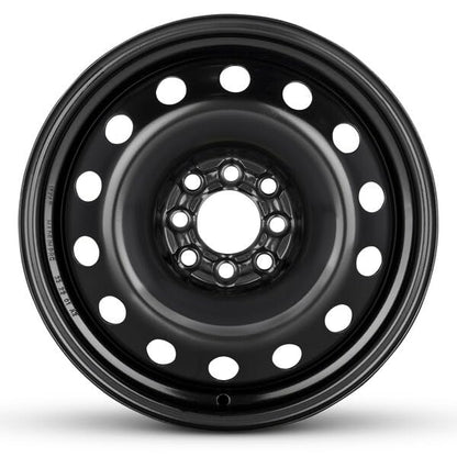 New OEM Replacement Wheel for 2000-2011 Ford Focus Compact Spare 15x4 inch Steel Rim Painted Black Fit T125/80R15 - size: 15x4 inch Wheel