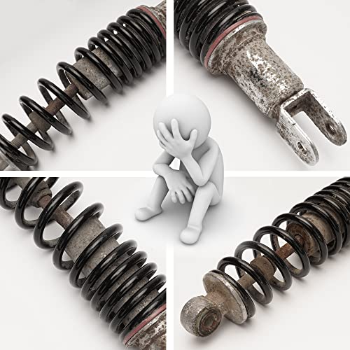 260mm Rear Shock, 10-1/4" Mono Shock Adjustable Replacement for SDG SSR Lifan 110cc 125cc 140cc 200cc 250cc Pit Dirt Bike