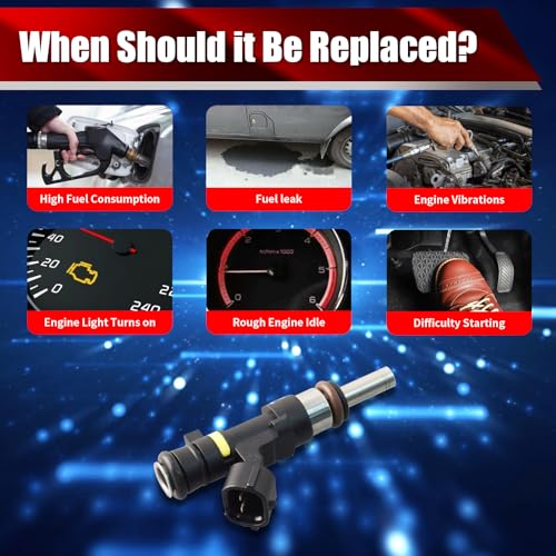 Set of 4 Fuel Injectors 1465A412 FJ1590 Replacement - size: FJ1590