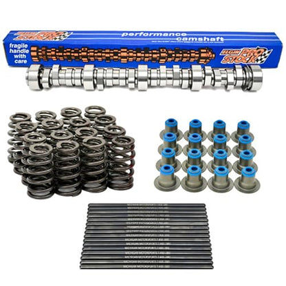 Sloppy Mechanics Stage 1 LS Camshaft Kit - Fits 4.8L 5.3L 5.7L 6.0L 6.2L LS1 LS2 LQ4 LQ9 L33 Elgin 1838-P Cam (Camshaft, .600" Springs, Valve Seals, Pushrods) - size: Camshaft, .600" Springs, Valve Seals, Pushrods