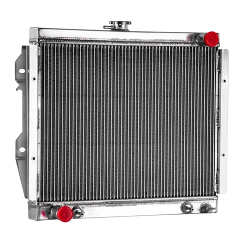 3 Row Radiator For Toyota Pickup DLX LN67 4Runner SR5 1984-1995 - size: 3 Row Radiator(AT)